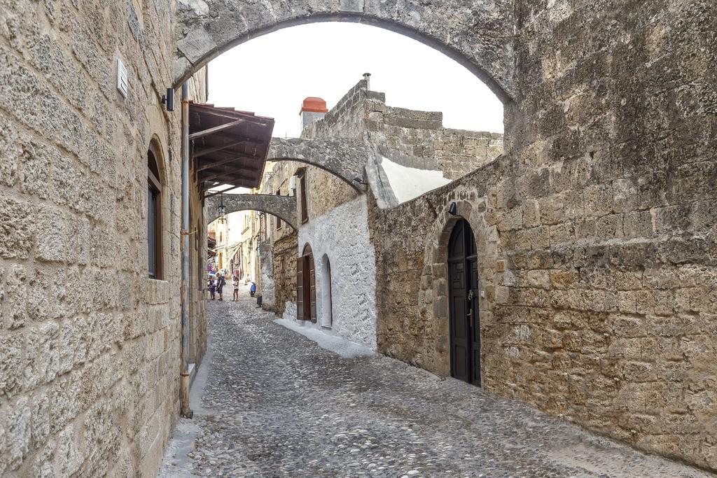 Belvedere Medieval Villa Rhodes City Bagian luar foto